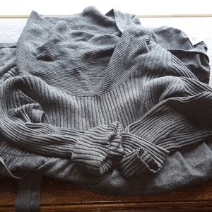 Maternity sweater dress